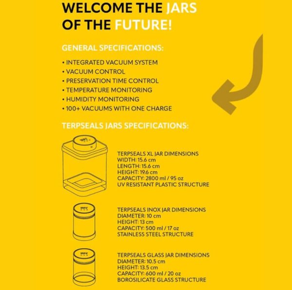 Terpseal jars types