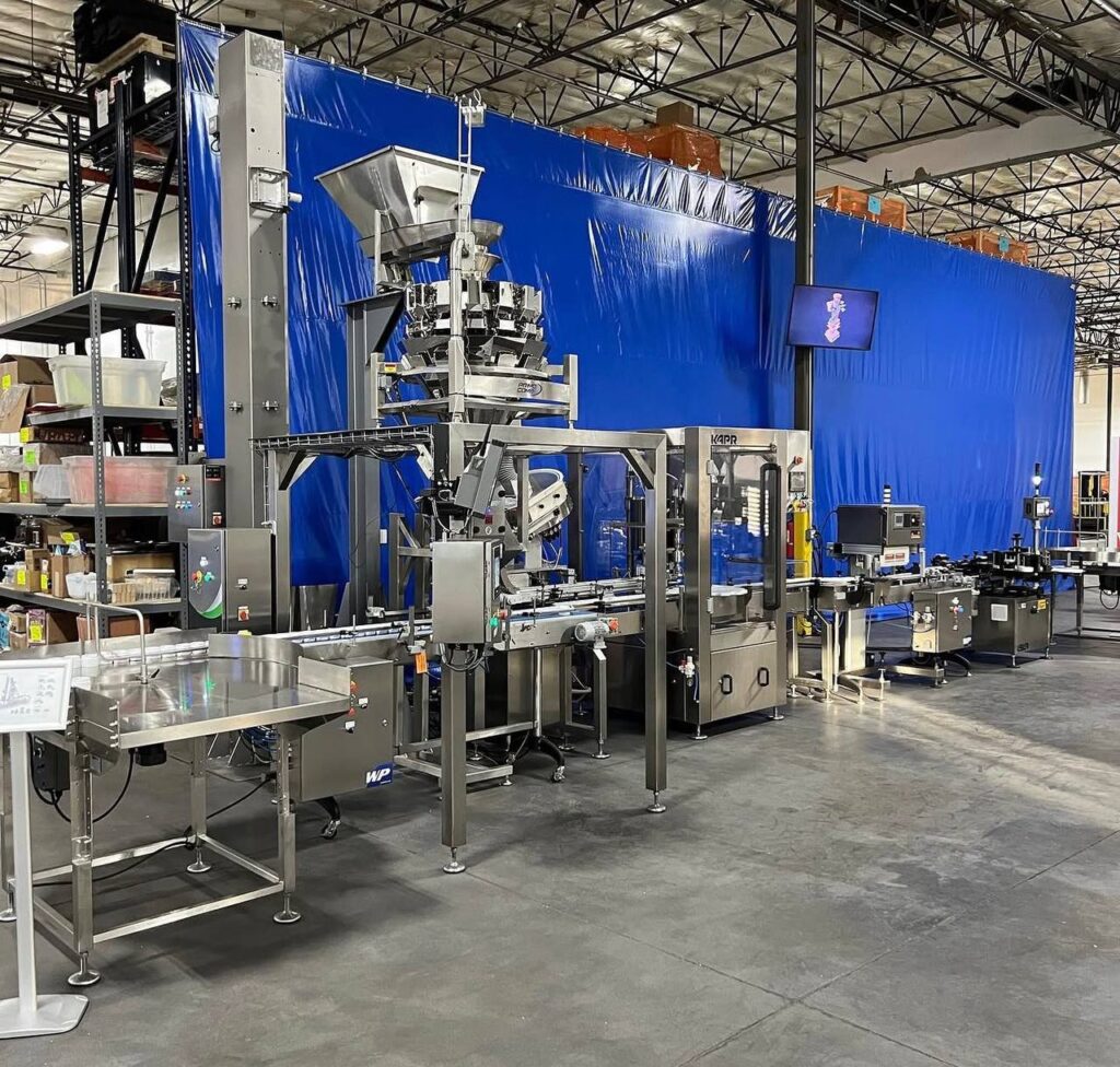 Commercial pre-roll production line