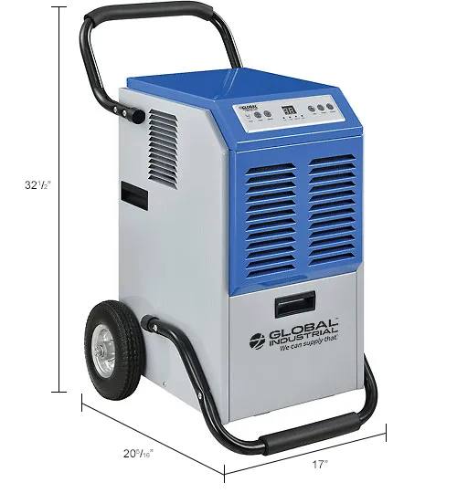Global Industrial™ Commercial Dehumidifier with Humidistat, 115V, 120 Pints